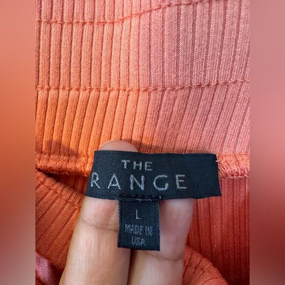 The Range ALLOY RIB RIBBED JOGGER Terracotta Size Large - Picture 13 of 14